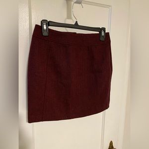 H&M wool mini skirt